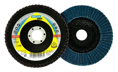 Ściernica listkowa KLINGSPOR SMT 324 - rozmiar 125 x 22 mm - gradacja P 40