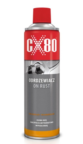 Odrdzewiacz ON RUST CX80 - preparat do usuwania rdzy 500 ml