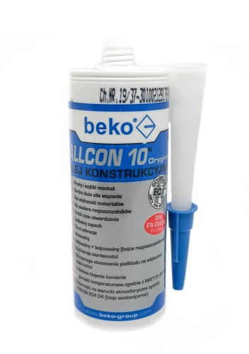 Klej konstrukcyjny Allcon 10 BEKO poj. 310 ml