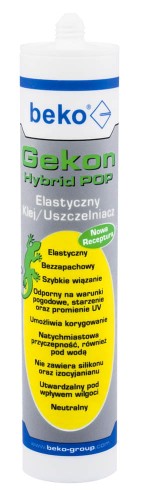 Uszczelniacz, klej uszczelniający hybrydowy GEKON Hybrid POP BEKO 310 ml