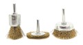 Zestaw szczotek drucianych z trzpieniem firmy K2.