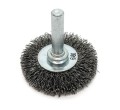 Szczotka tarczowa z drutu karbowanego o rozmiarze Ø 40x5 mm z trzpieniem 6 mm