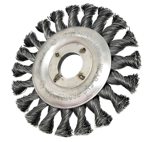 Szczotka druciana tarczowa pleciona 115 mm OSBORN