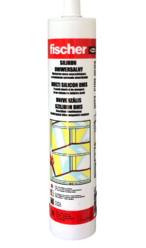 Silikon uniwersalny 310ml bezbarwny FISCHER