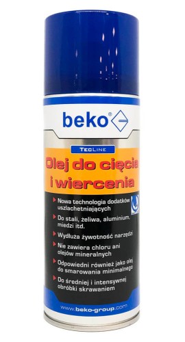 Olej do gwintowania, cięcia i wiercenia BEKO 400 ml