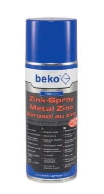 Cynk - Spray srebrny matowy TecLine BEKO do cynkowania na zimno - pojemność 400 ml