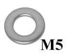 Podkładka płaska M5 DIN 125 A2