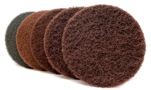 Włóknina na rzep KRĄŻEK CZEPNY 125 mm