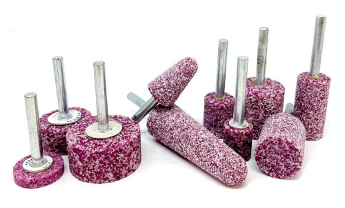 Kamienie szlifierskie STEEL na trzpieniu 6mm PFERD - różne rozmiary