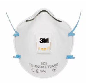 Półmaska 3M 8822 FFP2 z zaworem - (Opak. 10 szt.)
