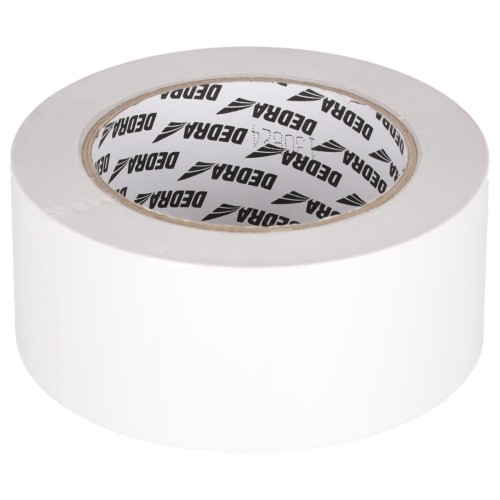 Taśma dwustronna biała DEDRA 11T2062 - 50 mm x 25m.