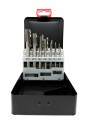 Zestaw gwintowników M3-M12 i wierteł FESTA w etui / futerale.
