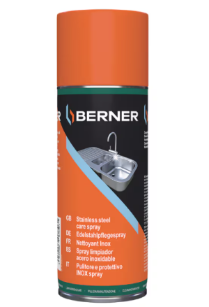 Preparat do czyszczenia i konserwacji stali nierdzewnej BERNER 400ml