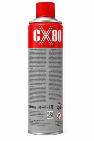 Preparat do czyszczenia i konserwacji stali nierdzewnej INOX CLEANER CX80 500 ml