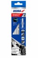 Brzeszczot do cięcia metalu DEDRA 08T241BI 150/125 mm, bimetalowy do piły szablastej (lisicy) - opakowanie przód.