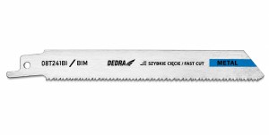 Brzeszczot do metalu DEDRA 08T241BI 150/125 mm bimetalowy – 1 szt.