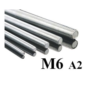 Pręt gwintowany M6 x 1000 A2 DIN 976