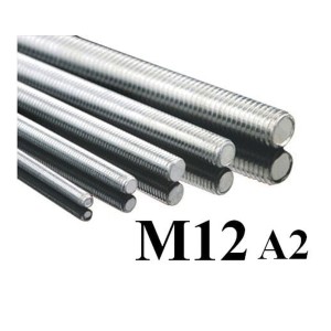 Pręt gwintowany M12 x 1000 A2 DIN 976