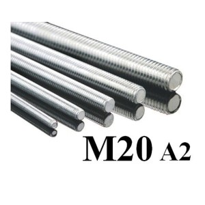 Pręt gwintowany M20 x 1000 A2 DIN 976