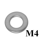 Podkładka płaska M4 DIN 125 A2