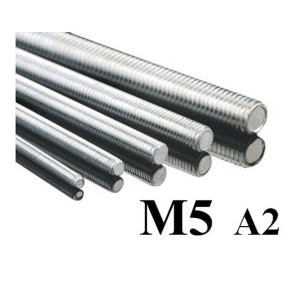 Pręt gwintowany M5 x 1000 A2 DIN 976