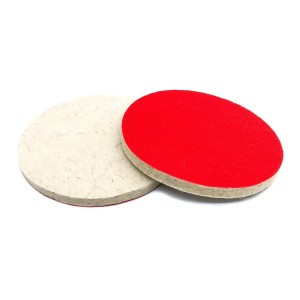 Filc polerski na rzep KRĄŻEK CZEPNY 150x10 mm