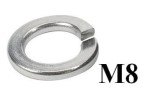 Podkładka sprężysta M8 DIN 127 A2