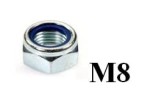 Nakrętka samohamowna  M8 DIN 985 A2