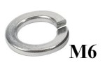 Podkładka sprężysta M6 DIN 127 A2