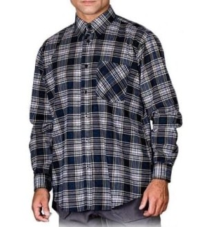 Koszula flanelowa w kratę M-XXXL