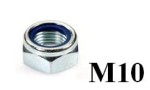 Nakrętka  samohamowna  M10 DIN 985 A2